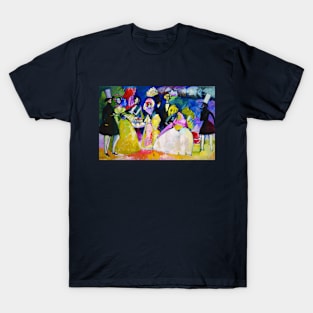 Group in Crinolines by Wassily Kandinsky T-Shirt